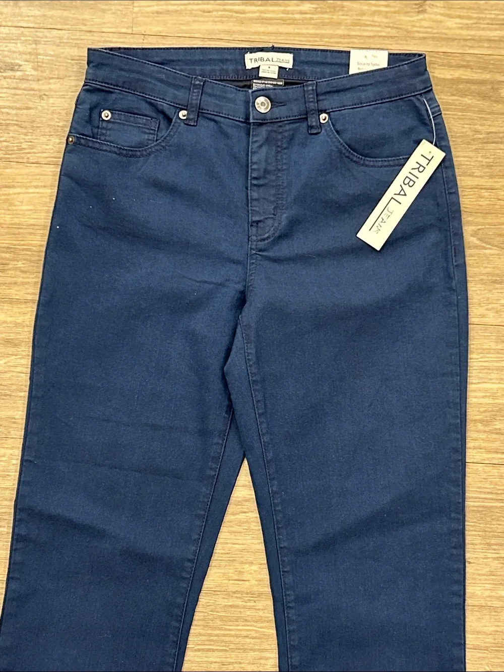 NEW Tribal Favorite Navy Blue Straight Jeans